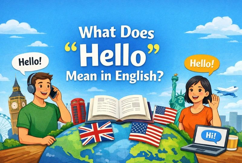 What does hello mean in English